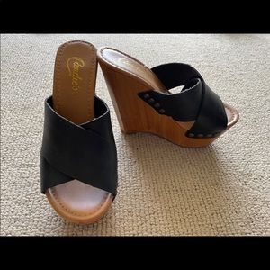 Candies Wedge Heels/Slides
